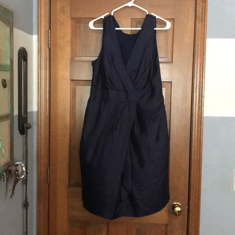 Navy Banana Republic dress size 14